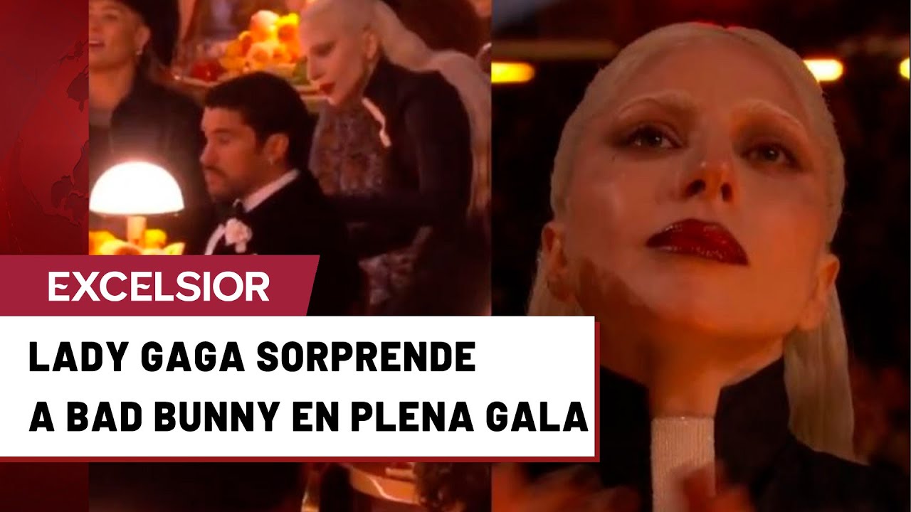 Lady Gaga sorprende a Bad Bunny y se roba el momento más viral de los Grammy 2026