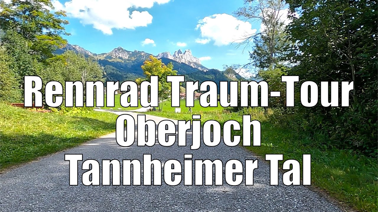 Rennrad Traum-Tour übers Oberjoch ins Tannheimer Tal auf Nebenstrecken