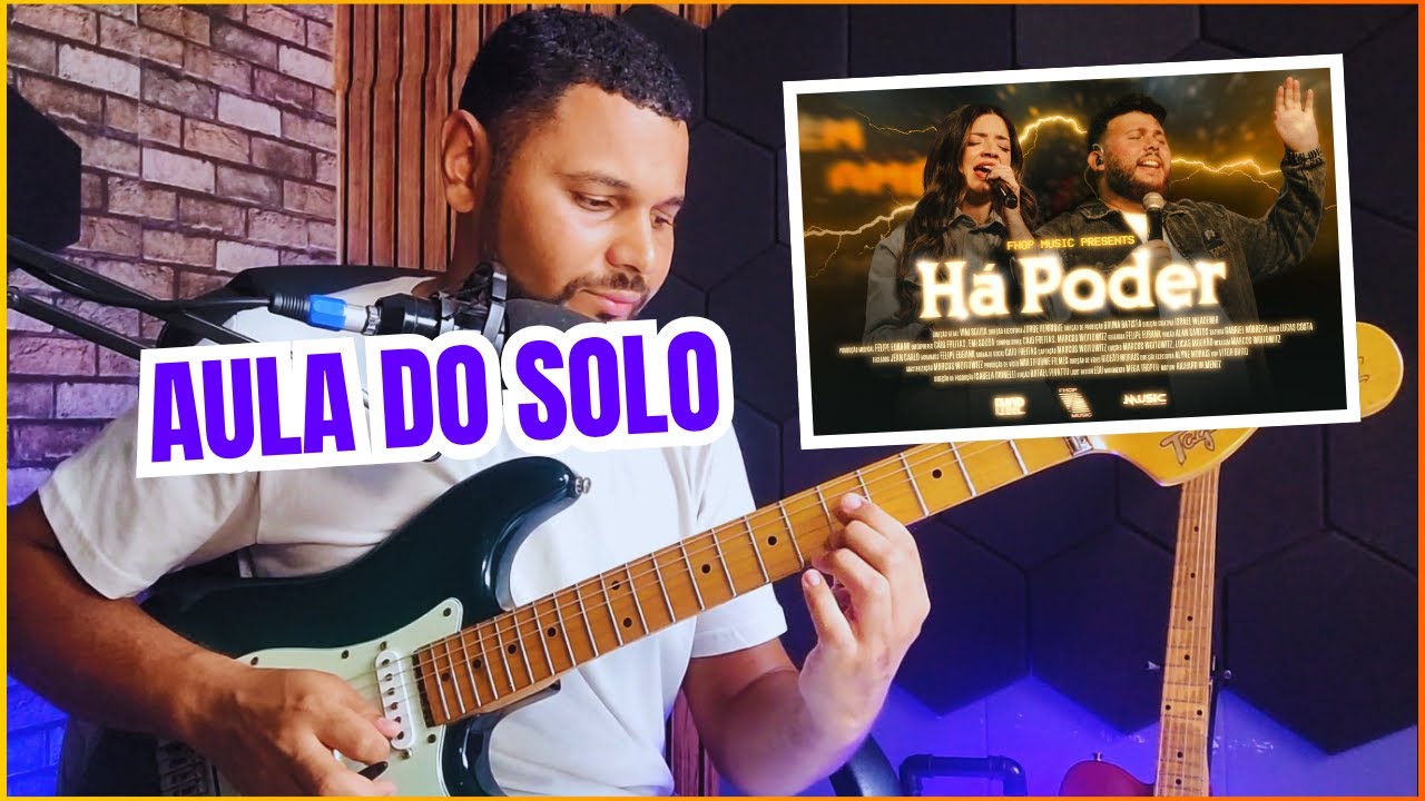 🔥 Como Tocar o Solo de “Há Poder” (Fhop Music) — Guia Prático + Dicas de Execução na Guitarra!