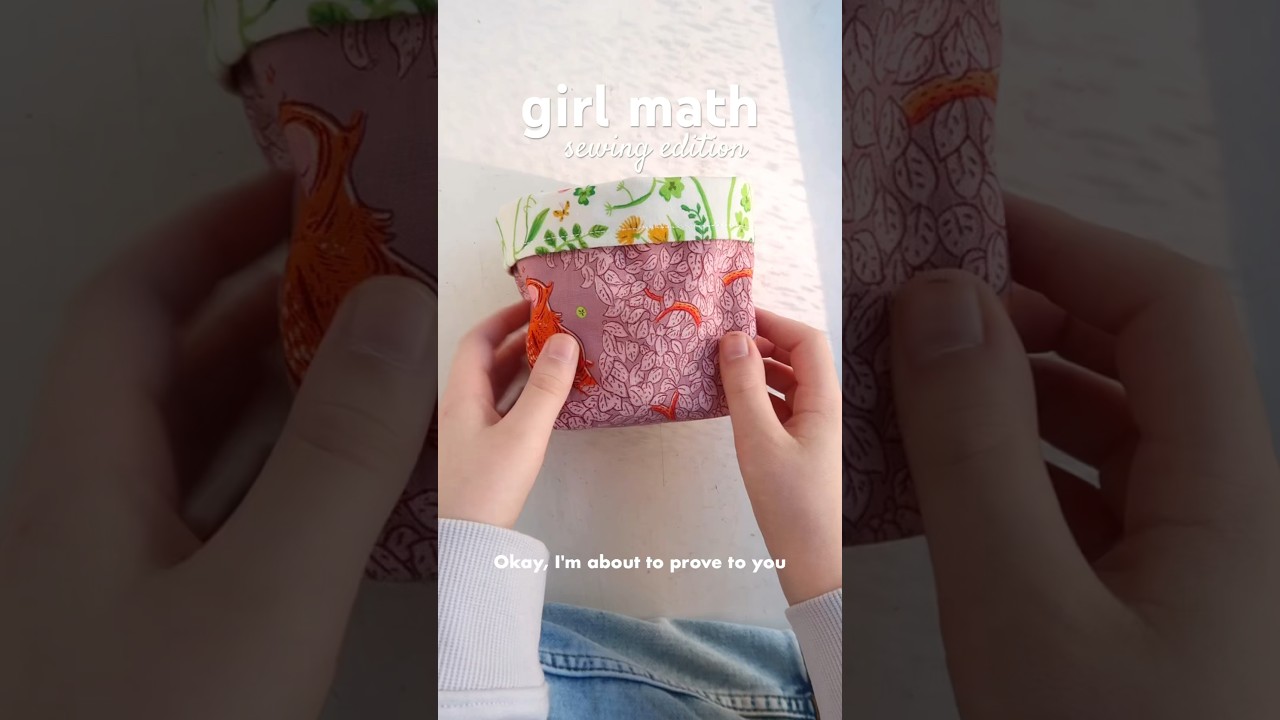 Двусторонняя корзина из ткани своими руками для начинающих ❤️ Простое руководство по шитью и выкр...