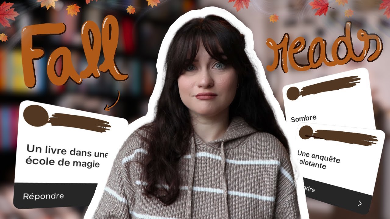 20 recommandations de livres selon VOS envies pour l'automne 🍄‍🟫🍂☕