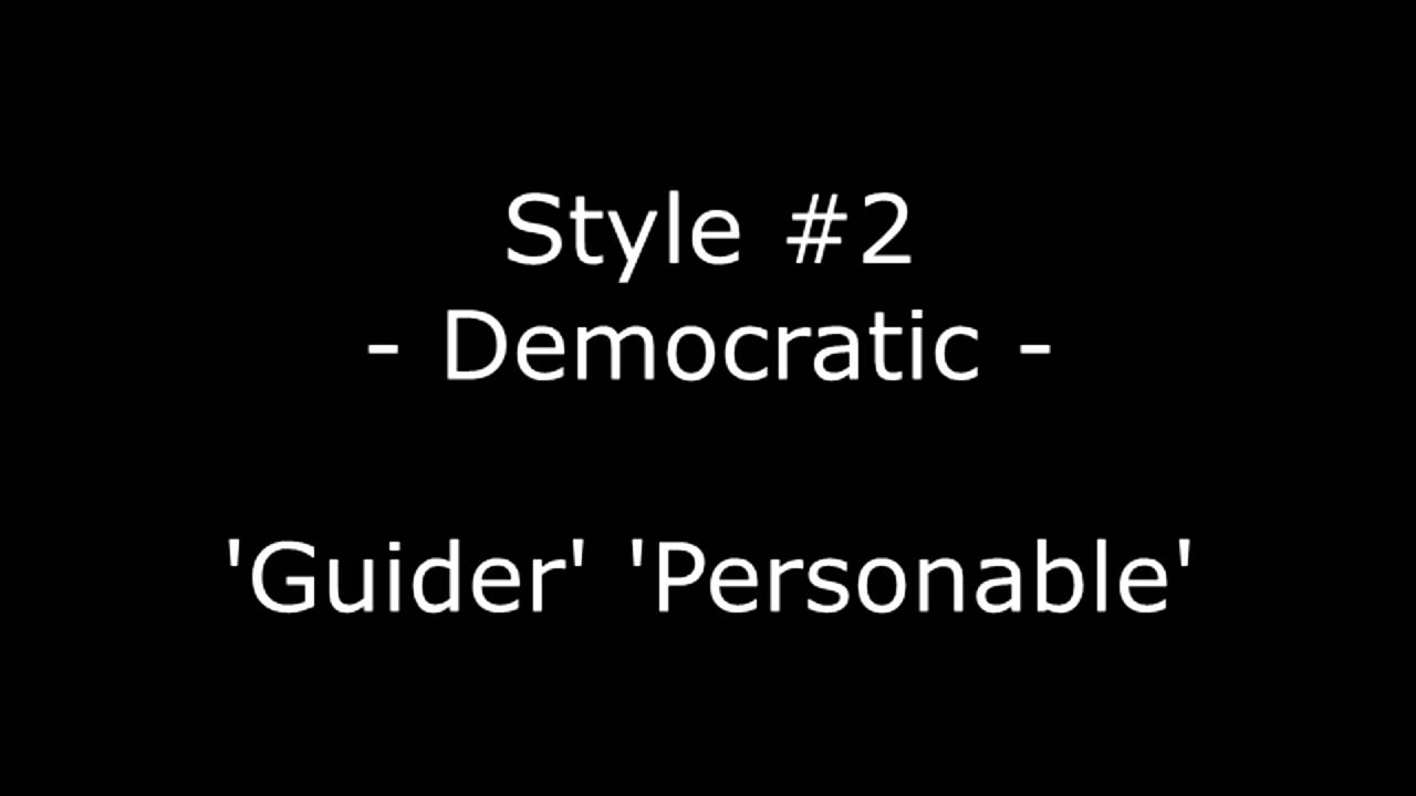 Leadership and Coaching Styles