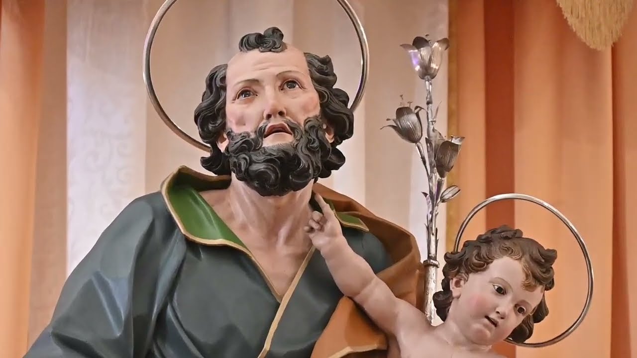 Vibo Valentia SAN GIUSEPPE festa 2026. Collocazione del Simulacro sulla vara. 3/3