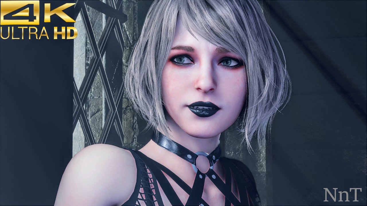 Ashley Pretty Fishnet Outfit - Resident Evil 4 Remake