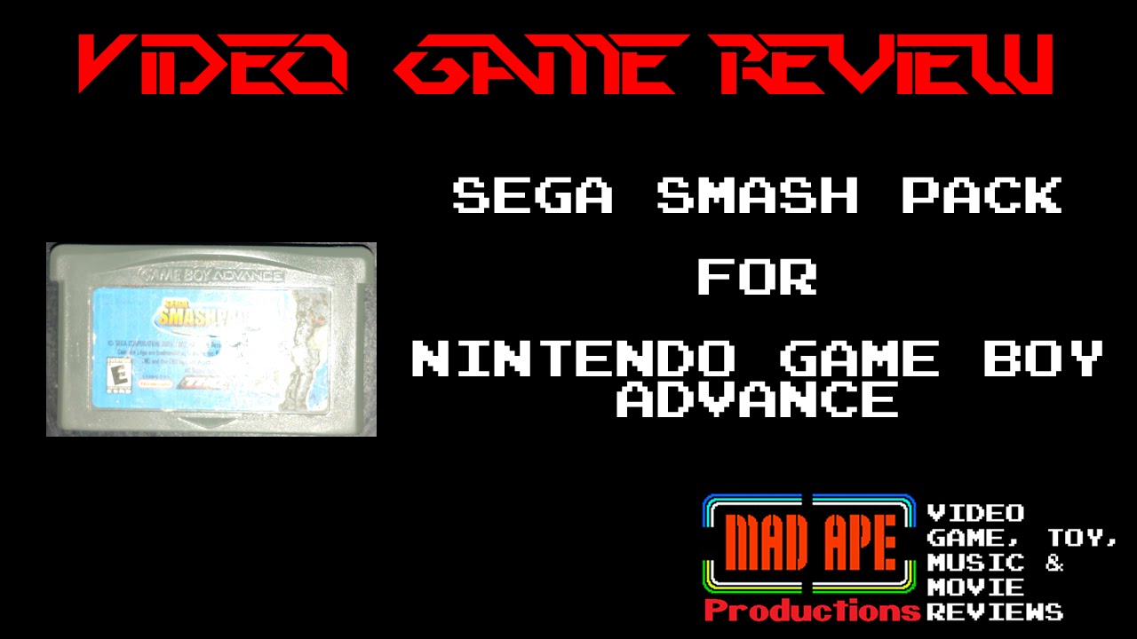 Sega Smash Pack Review for Nintendo Game Boy Advance