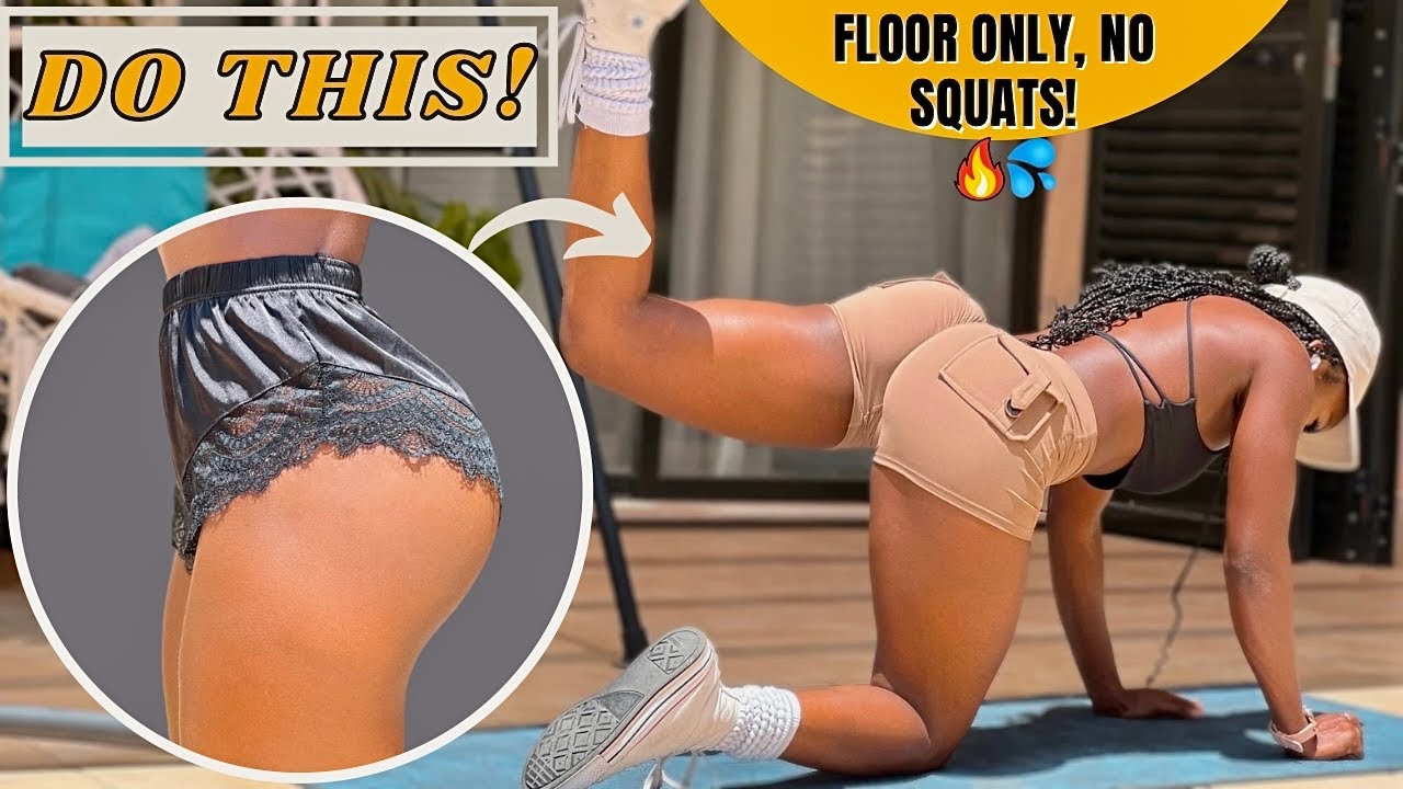 BRAZILIAN BUTT LIFT CHALLENGE ~ Увеличьте ягодицы всего за 2 упражнения дома, без оборудования