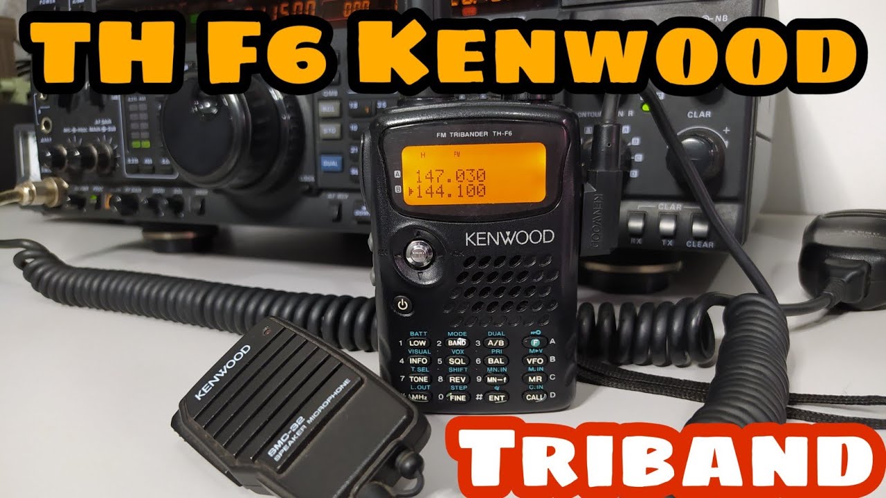 #Kenwood TH-F6 Triband Teste de recepção
