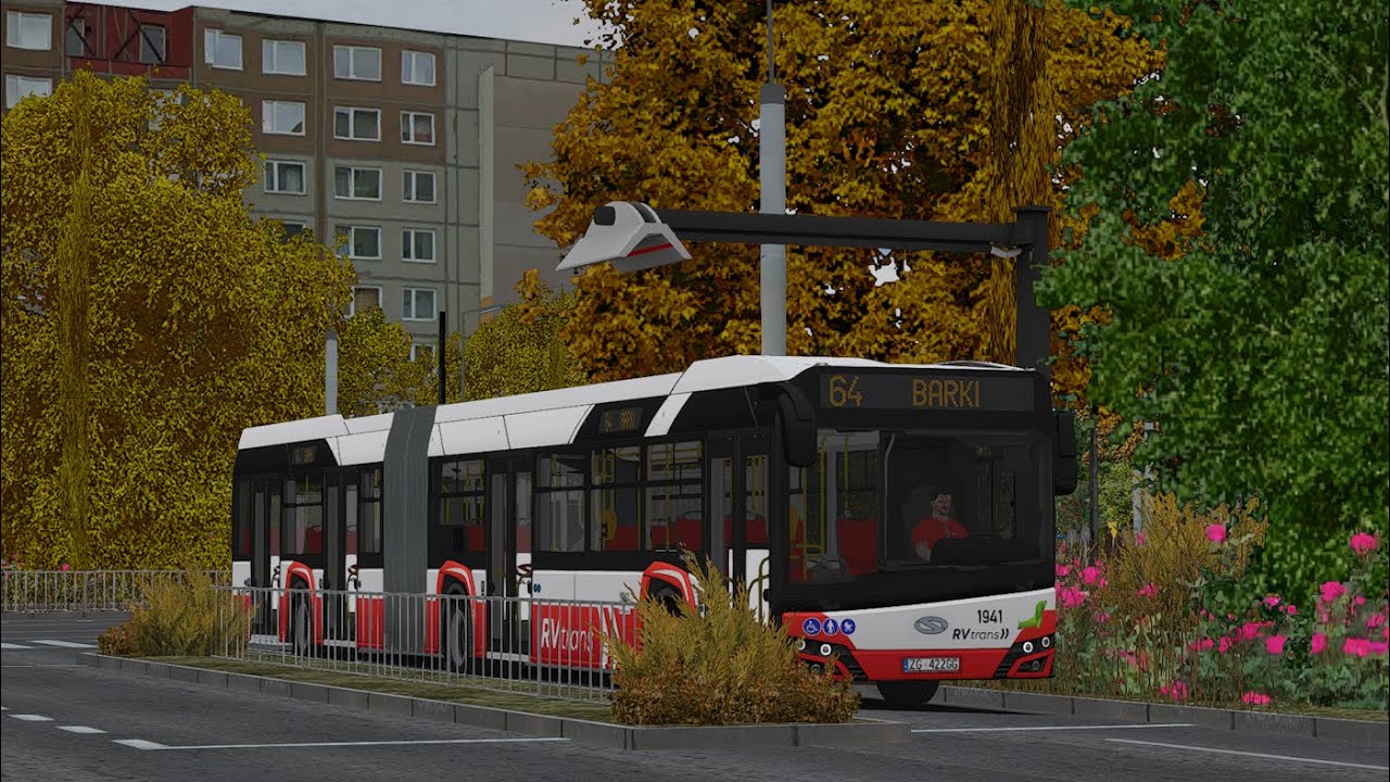 OMSI 2 | Golczewo (RV verze) | Linka 64 | S Urbinem po RV Golzewu :D