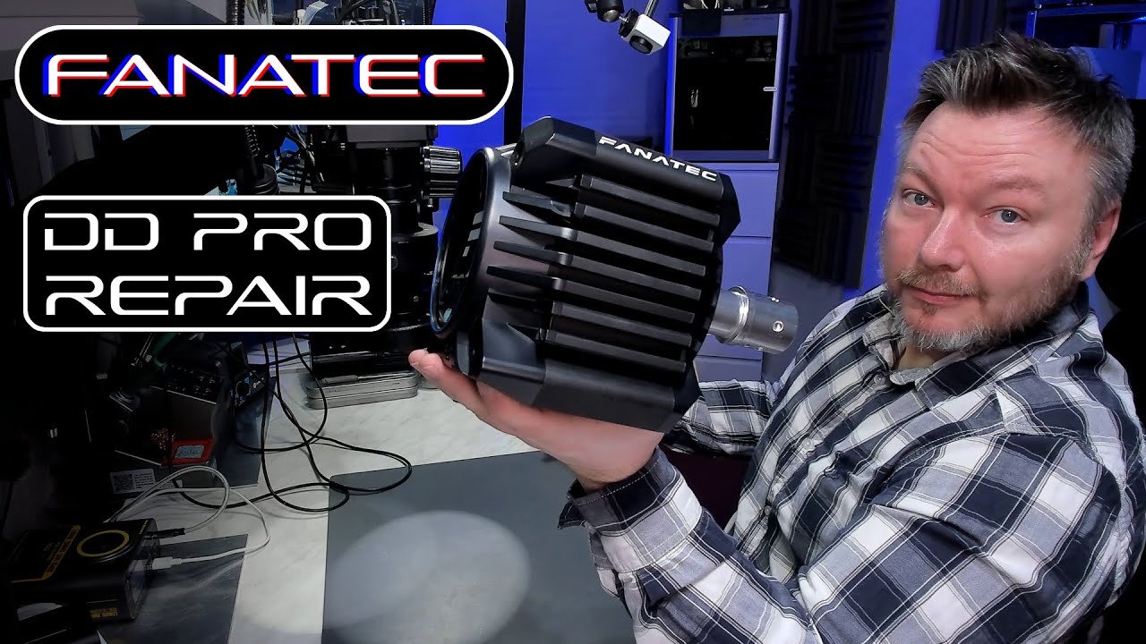 FANATEC DD PRO Repair RJ12 zerstört | PCB Solder Berlin