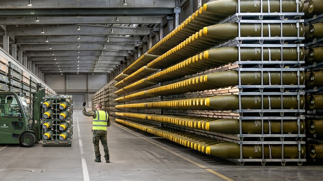 Inside Massive German Factory Storing Tons of NATO&rsquo;s Powerful Ammunition