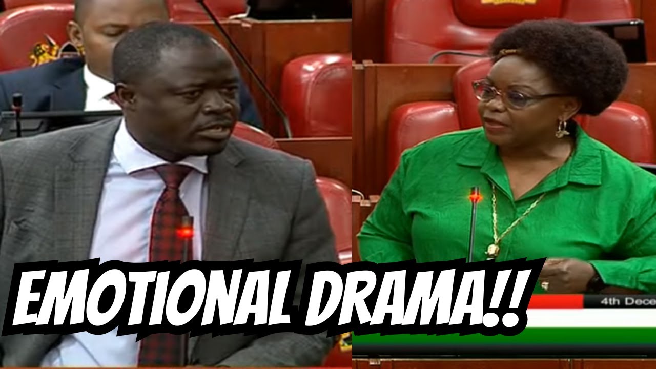 BIG DRAMA! Angry Millie Odhiambo CLASHES with MP Kaluma Over Surrogacy Bill!