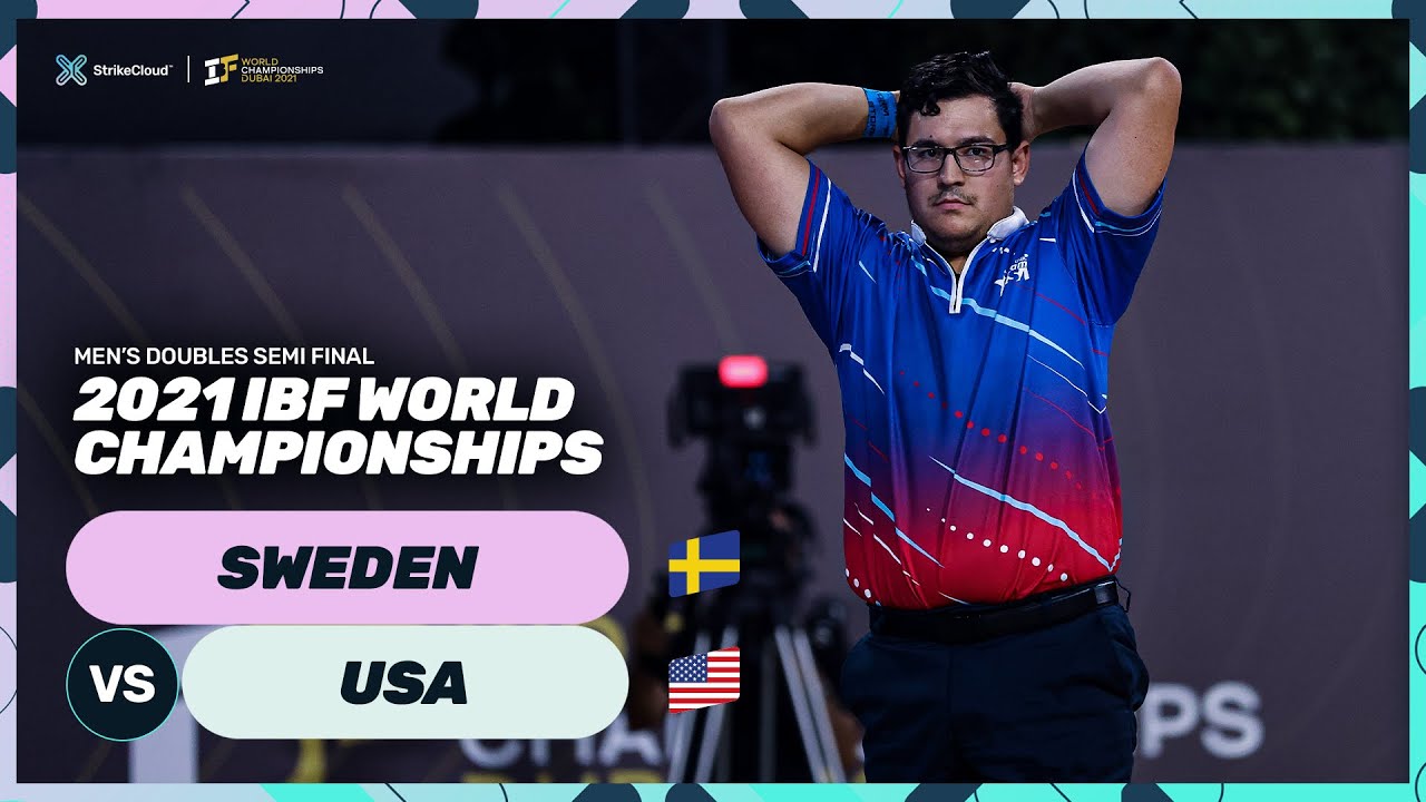 Sweden v USA Men's Doubles Semi Final | 2021 IBF World Championships