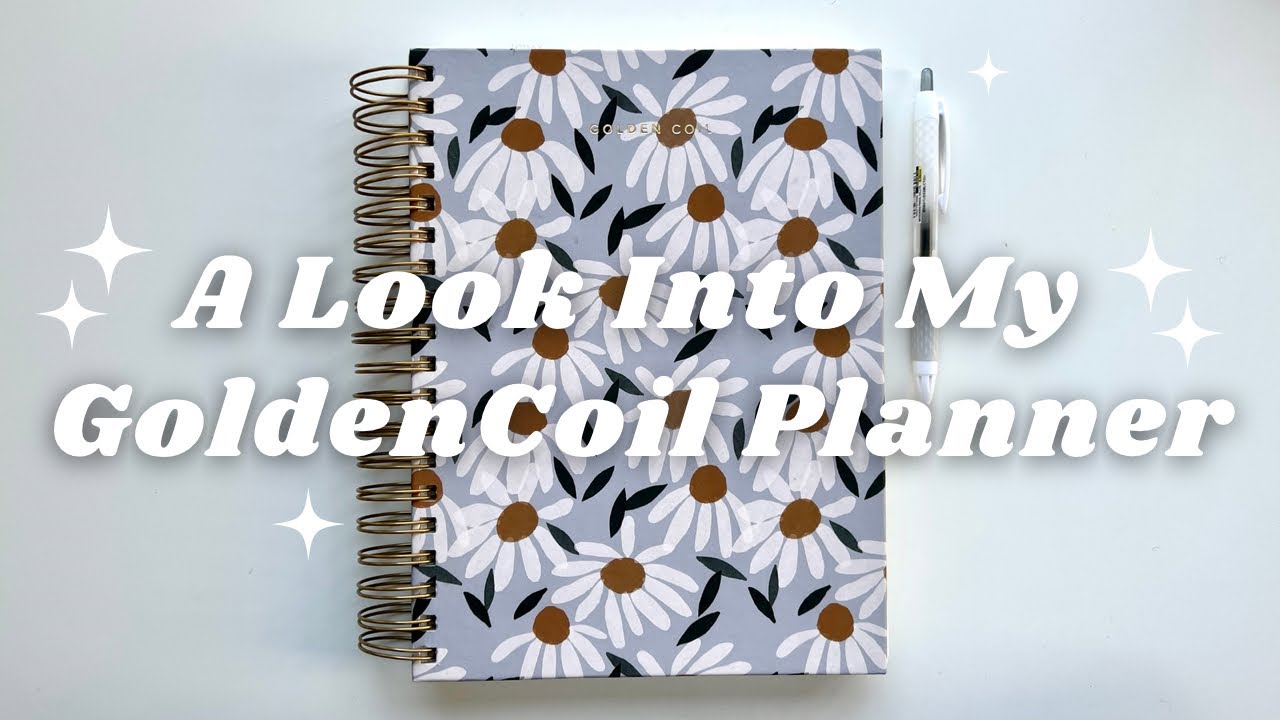 A Look Into My Golden Coil Planner | Flip Through | Customizable
