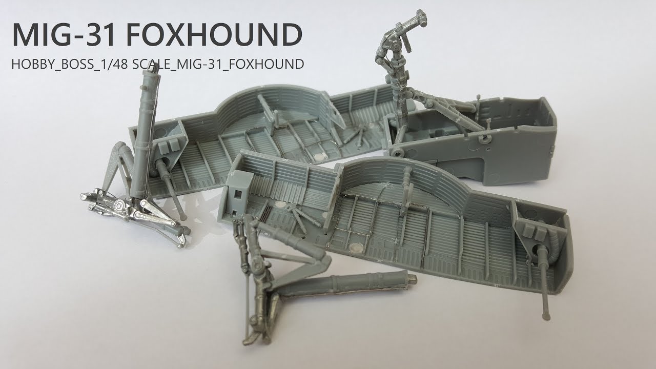 MIG-31 Foxhound Hobby Boss 1/48 Scale - Часть 2 - Детализация