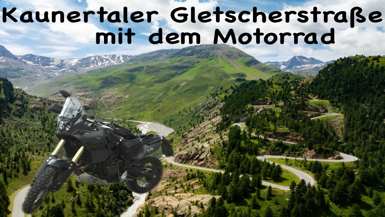 Faszination Kaunertaler Gletscherstraße-Motorradtour durch die Alpen