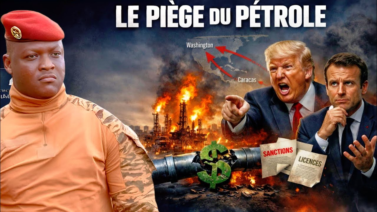 Ibrahim Traoré : 70 % du pétrole vénézuélien sous contrôle US, l’avertissement qui secoue le Sud
