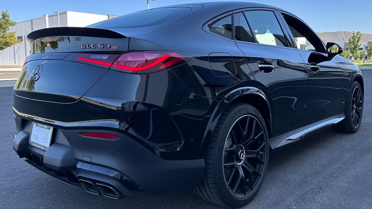 2025 Mercedes-AMG GLC 63 S E Performance Coupe POV Test Drive | 671 HP Hybrid SUV