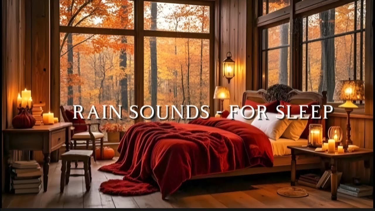 Natural Rain Sounds for a Peaceful Night | 12 Hours of Rain for Deep Sleep & Relaxation