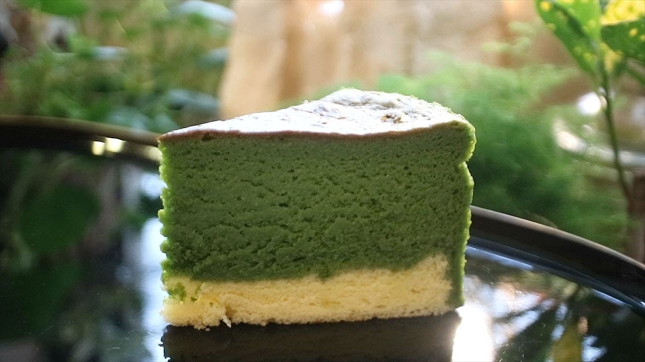天使の抹茶チョコレートスフレケーキの作り方 Matcha Souffle cake Recipes｜Coris cooking
