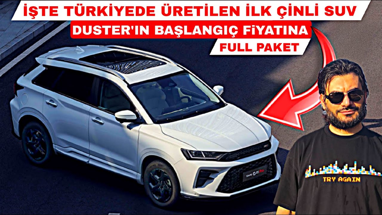 T&Uuml;RKİYEDE &Uuml;RETİLEN İLK &Ccedil;İNLİ SUV SWM G01PRO ARTIK EN UCUZ C SUV O