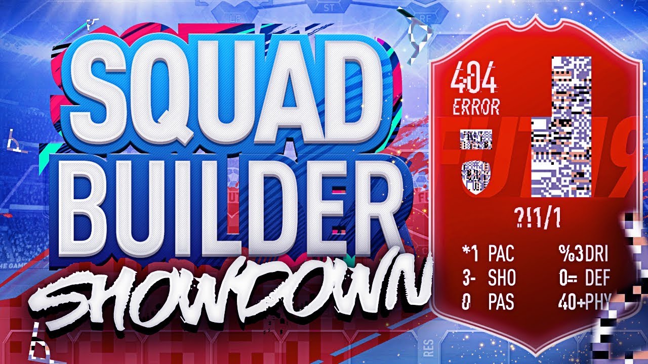 FIFA 19 SQUAD BUILDER SHOWDOWN!!! THE RAREST CARD ON FIFA!?!