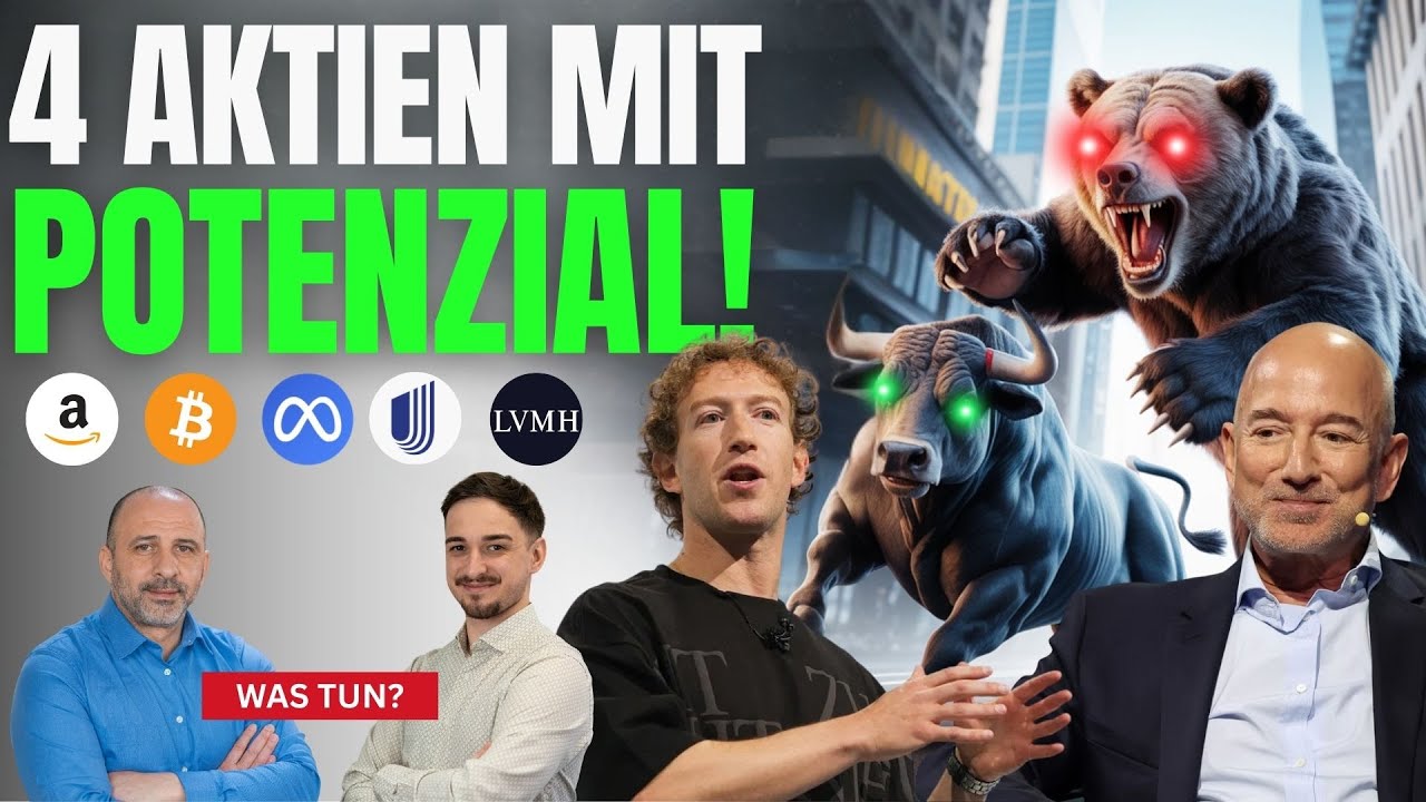 Panik schafft Chancen! Meta | United Health | Amazon | LVMH | Bitcoin