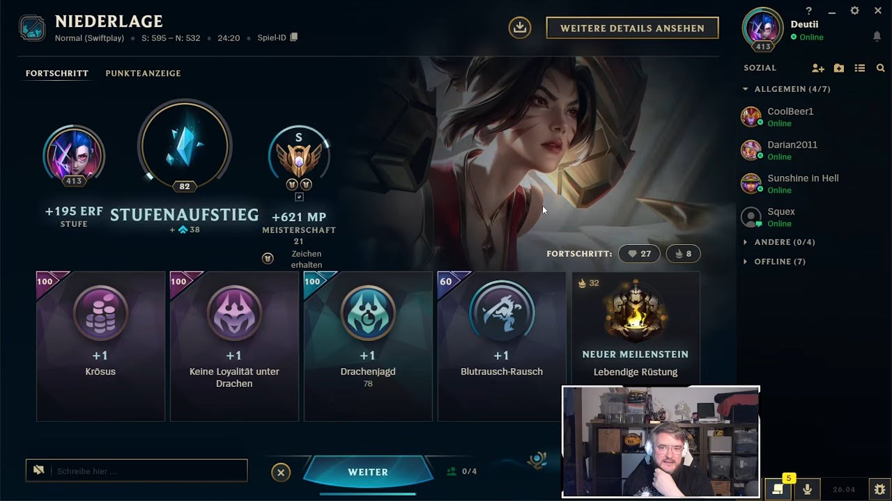 League of Legends | SWIFTPLAY | Kai'Sa | S | w/friends | 27.02.2026 | 19