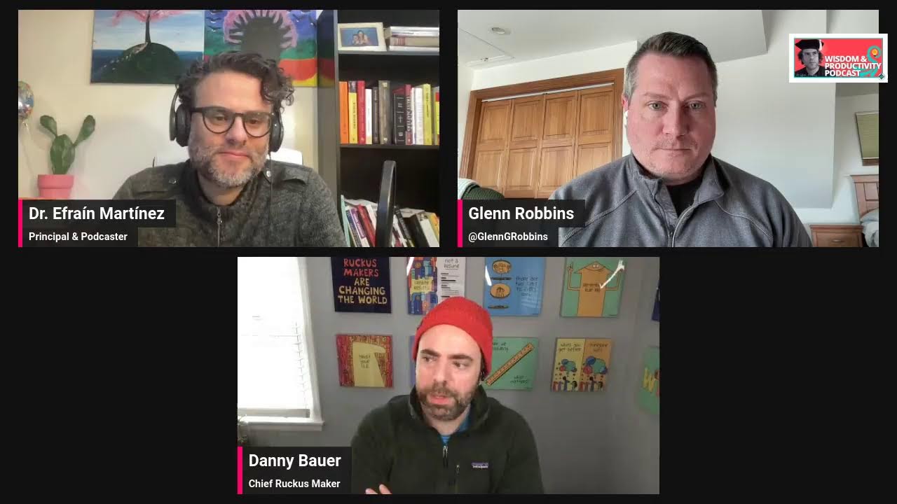 On How to Stay Calm in the Chaos w Danny Bauer & Glenn Robbins