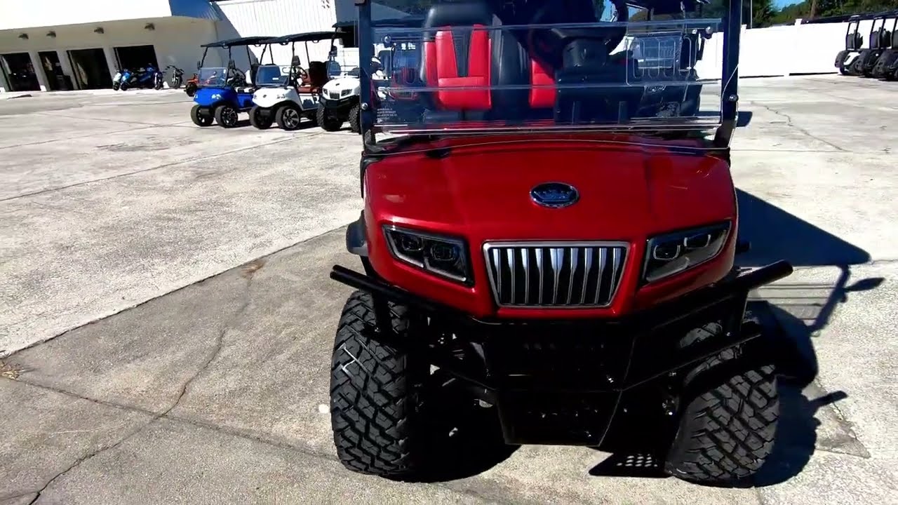 New 2024 EVOLUTION ELECTRIC VEHICLES D5 MAVERICK LSV6 ELECTRIC GOLF CART For Sale In Savannah, GA