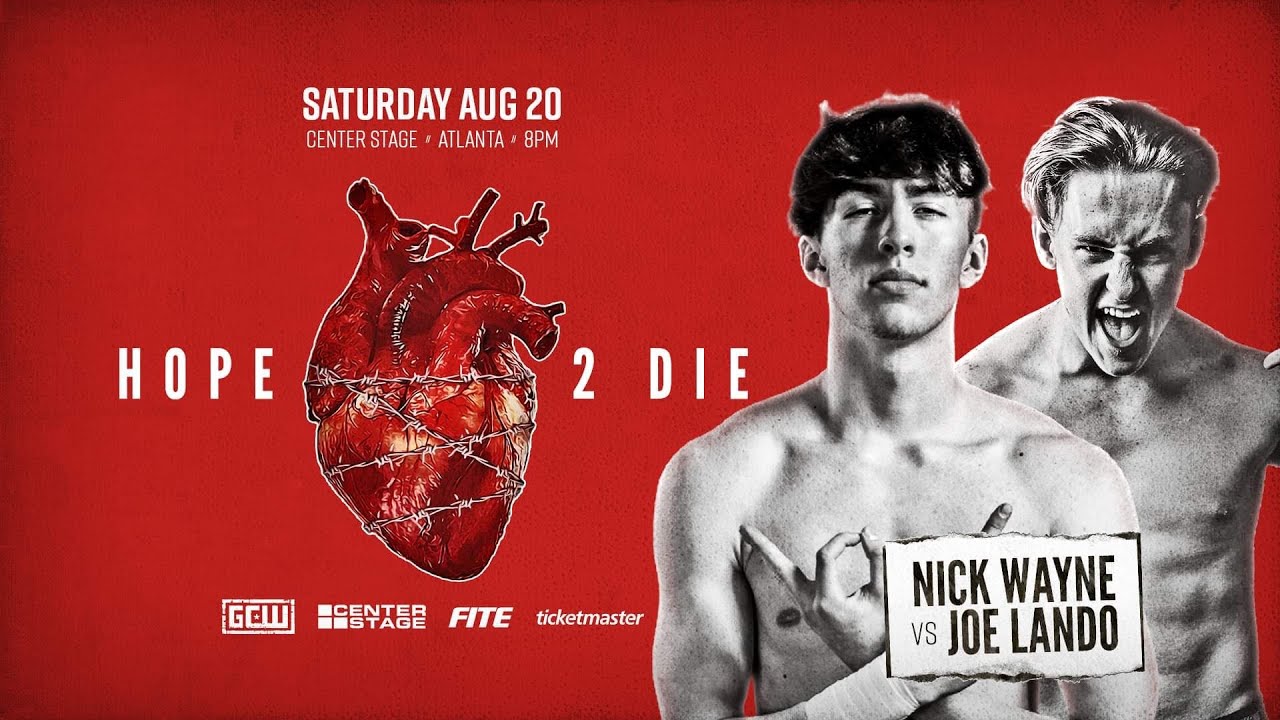 GCW Nick Wayne Vs Joe Lando (FULL MATCH - #GCWHope2Die)