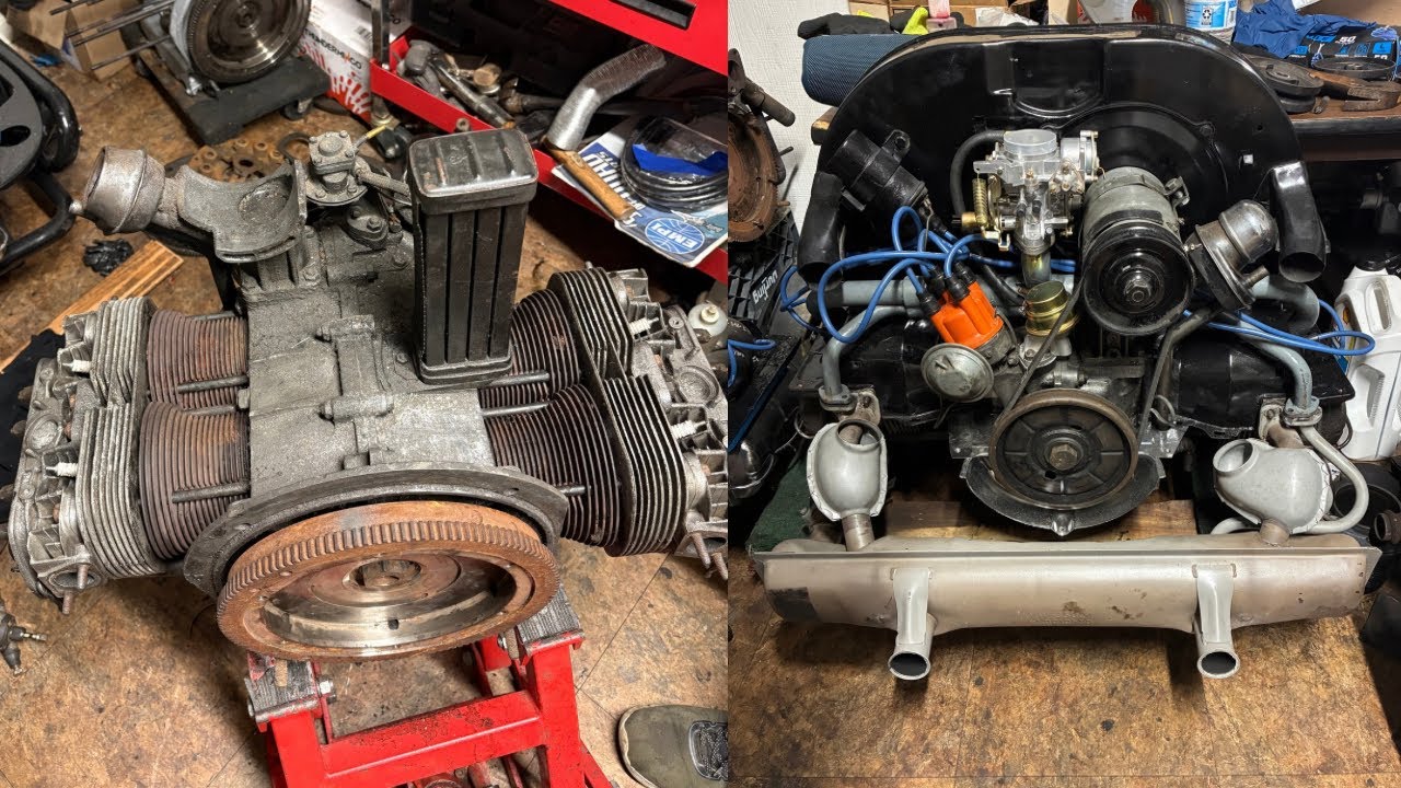 Barn Find VW Engine Assembly & More: Upgrading From 1300cc to 1600cc