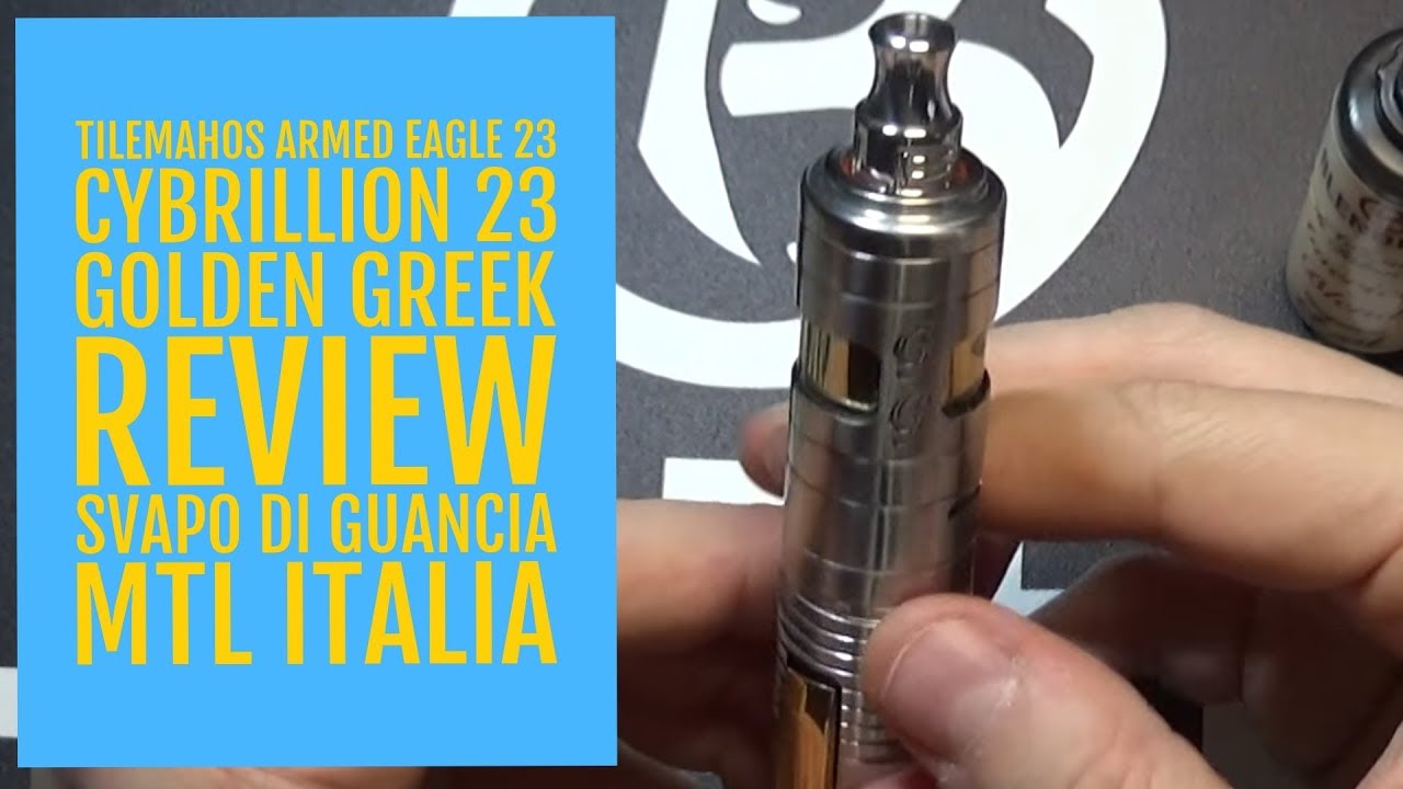TILEMAHOS ARMED EAGLE 23 + CYBRILLION V2 23 - GOLDEN GREEK - REVIEW