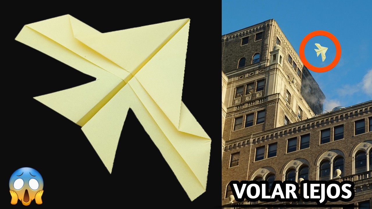 Tutorial de Águila de Papel Cómo Hacer un Águila de Papel Paso paso Águila de Papel que Vuela Lejos