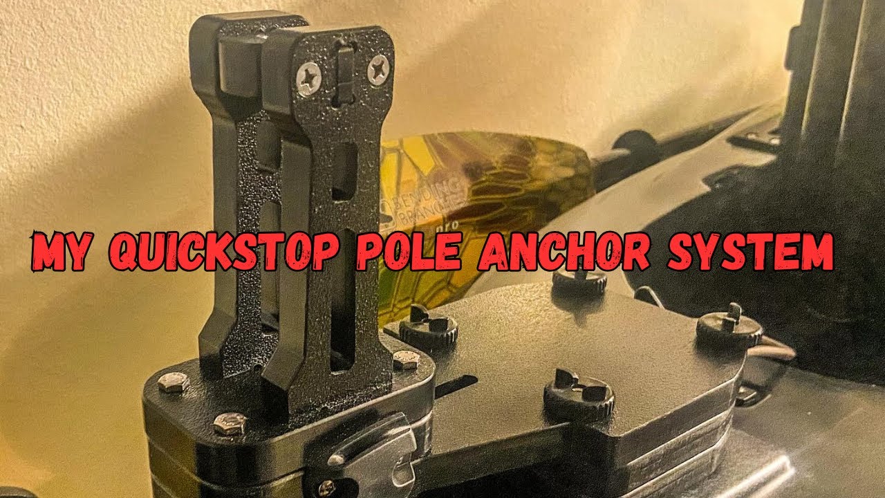 My Old Town Predator PDL / Bigwater 132 PDL YakGadget Quick Stop Anchor System with Modifications!