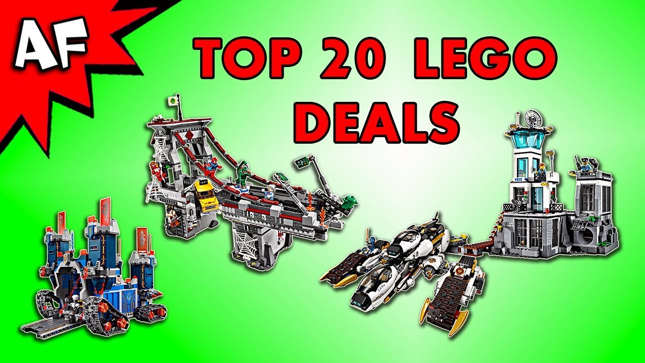 Top 20 Lego Deals, up to 50% off!