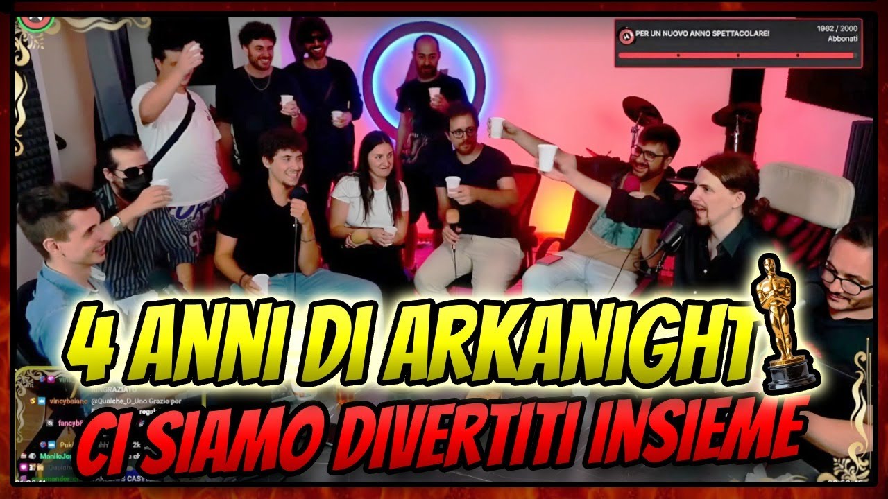 ANNIVERSARIO DI ARKANIGHT: FESTEGGIAMO I 4 ANNI INSIEME CON TANTI OSPITI! [#1504]