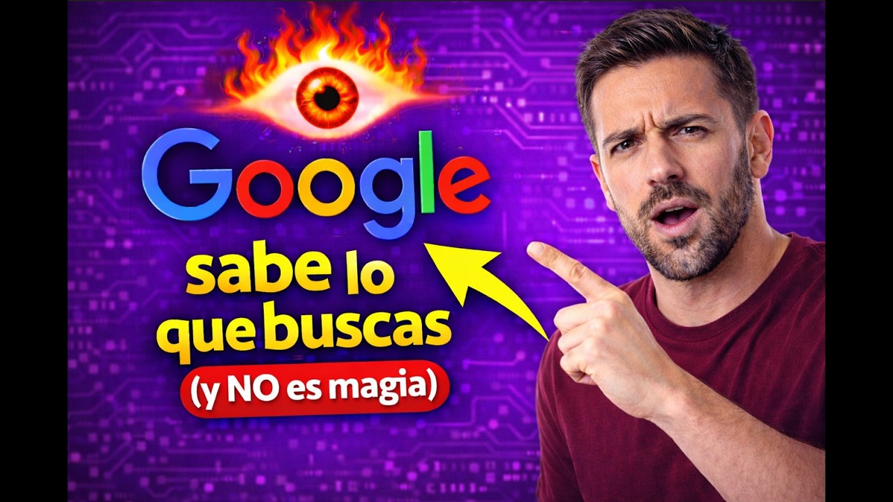 Cómo sabe Google lo que buscas (no es magia, es datos) 👉