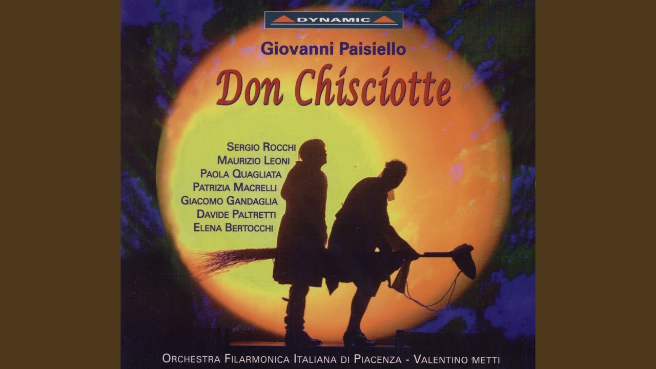 Don Chisciotte della Mancia: Act I Scene 4: Duetto: E cadde di cavallo … alto canaglia …...