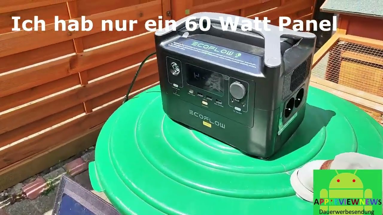 Meine Lieblings Powerstation !!! Ecoflow River Pro 720 WH 600 Watt Wechselrichter 230 Volt X-Boost