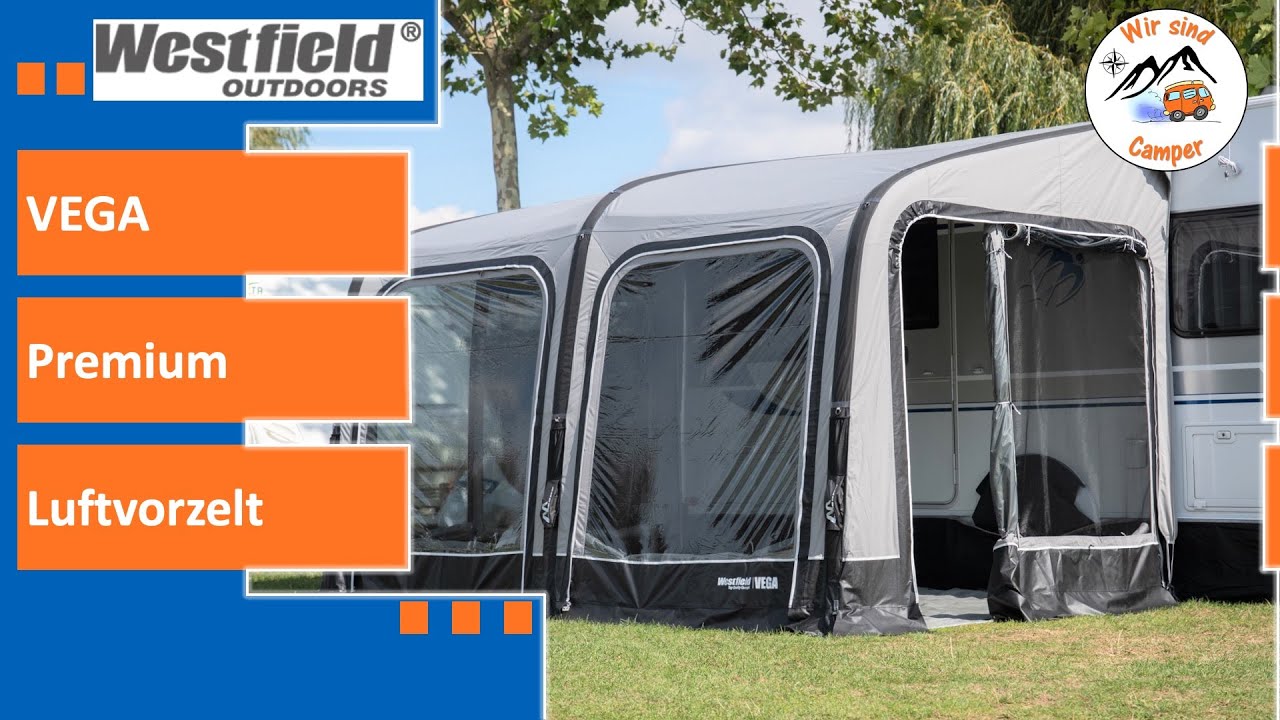 Teileinzug Luftvorzelt Vega für Wohnwagen und Wohnmobil von Westfield