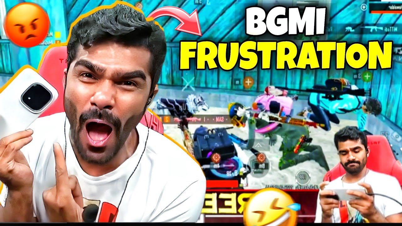 Shreeman Legend Rage in BGMI 😡 | Funny Frustration Moments 😂