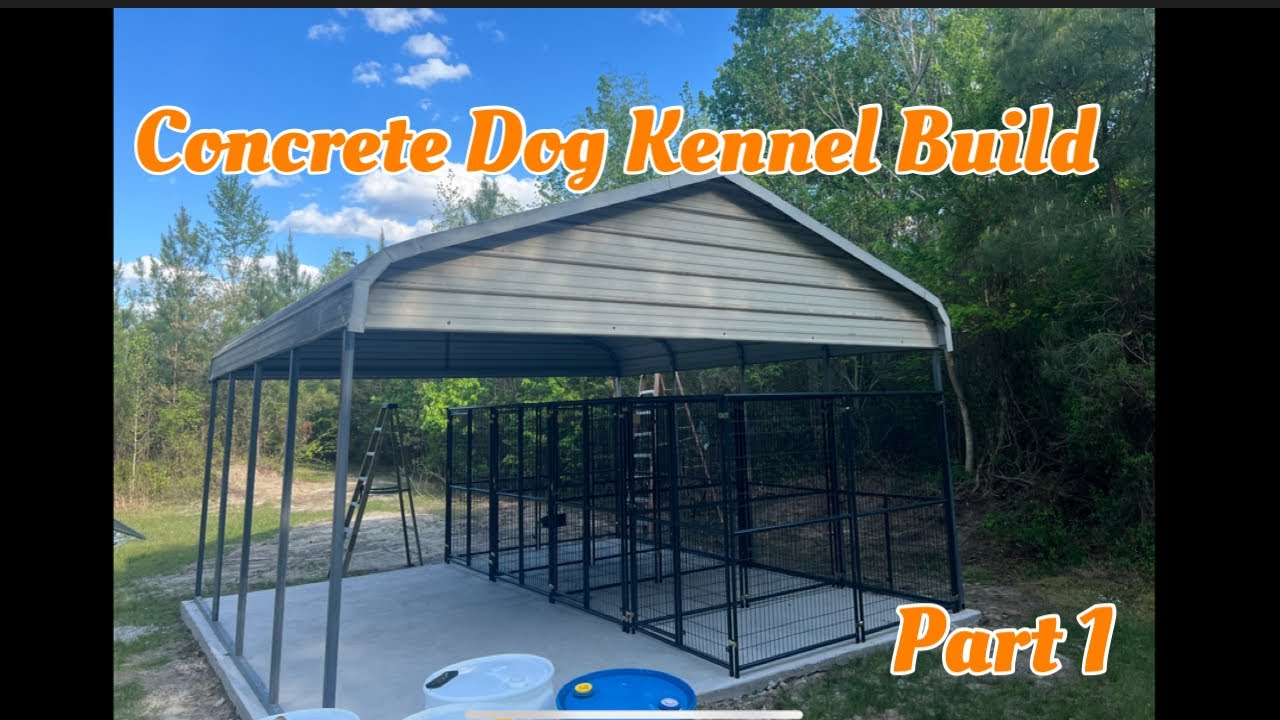 Building a Concrete Dog Kennel | Part 1