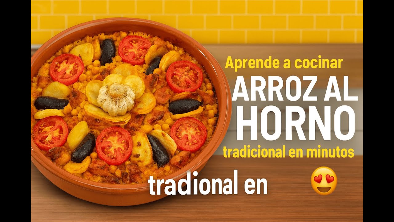 😋 ARROZ al HORNO como en VALENCIA : la RECETA más buscada de 2025 para disfrutar en FAMILIA 🍚 #2025