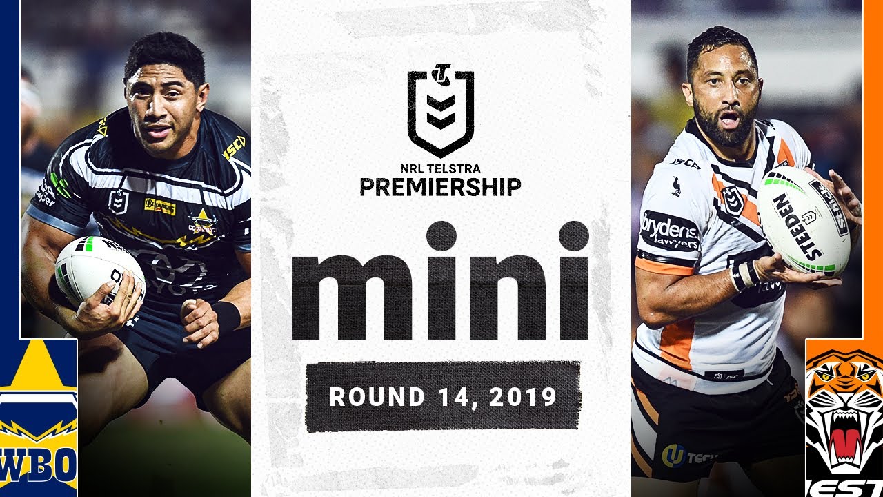 By the boot of Benji Marshall - Cowboys and Wests Tigers classic | Match Mini | Round 14, 2019 | NRL