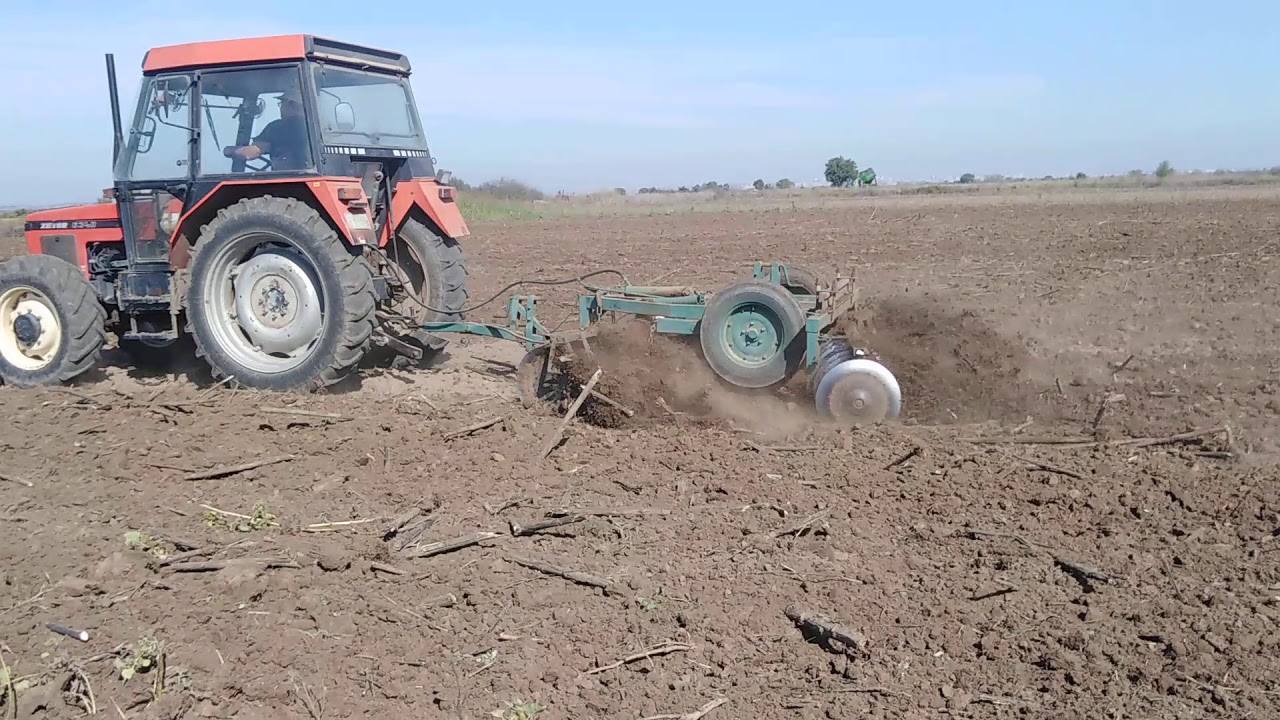 Δισκοσβαρνα Με Zetor 6340 10.10.2019