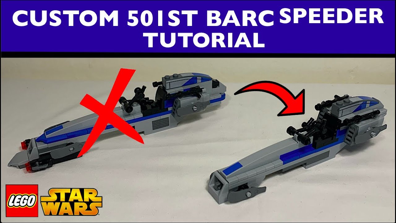Custom 501st Speeder tutorial / Upgrade!! *STEP-BY-STEP guide*