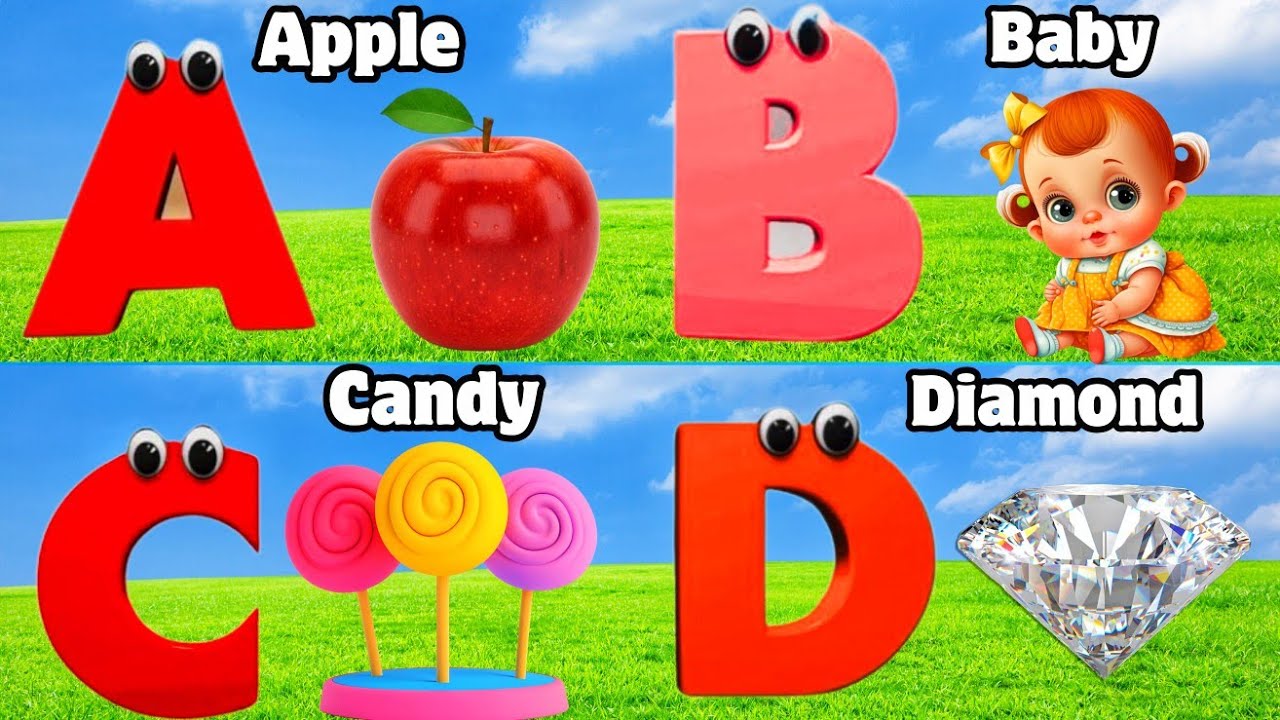 ABC Phonics Song - Toddler Learning Video Songs , A for Apple , Nursery Rhymes , Alphabet song 