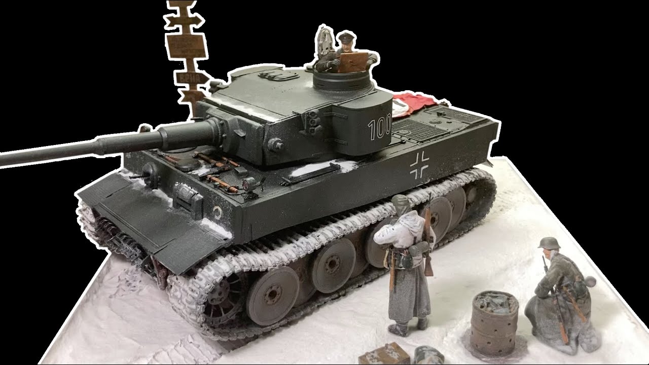 Creando la base de nieve para el Tiger I : ❄️ Un Diorama en Leningrado 1942  🐅🔥