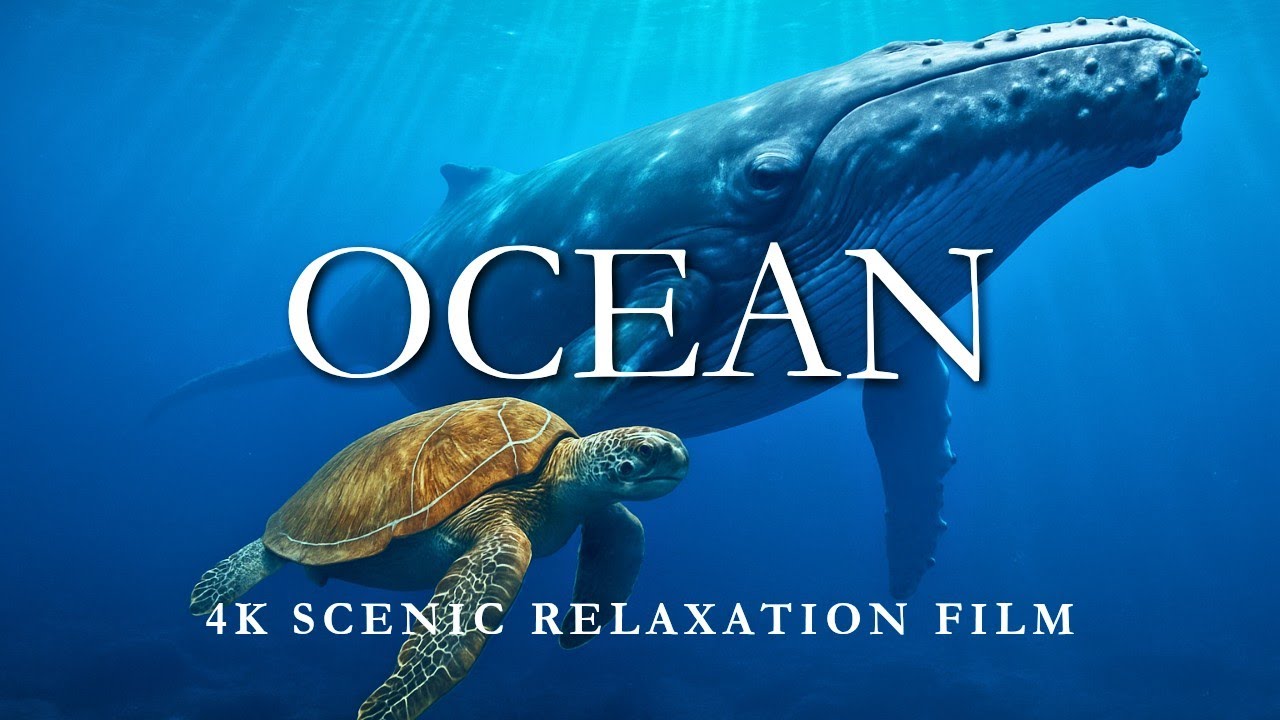Ocean 4K | Scenic Relaxation Film with Calm Music | 4k Video