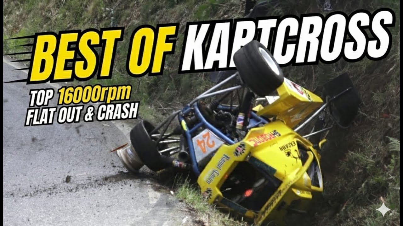 BEST of KARTCROSS - FLAT OUT & CRASH - CRV